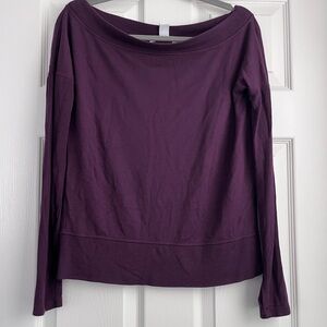 Super Cozy Athleta Off-the-Shoulder Long Sleeve Top